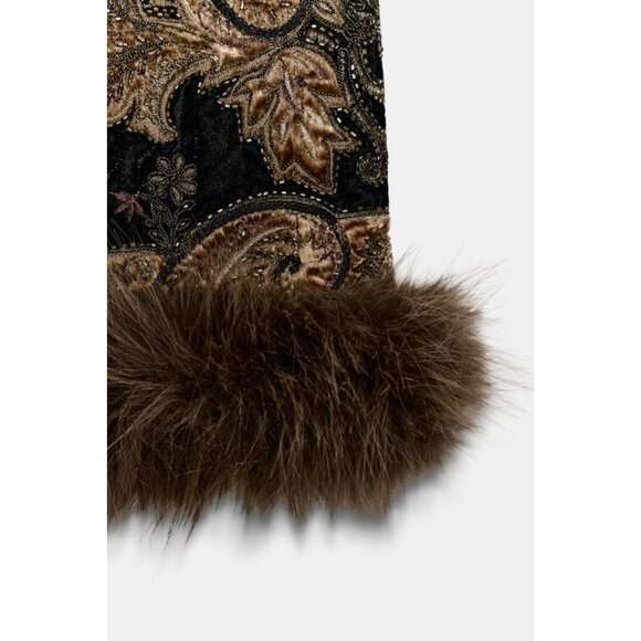 ZARA ZW COLLECTION EMBROIDERED VEST LIMITED EDITION - Picture 7 of 7